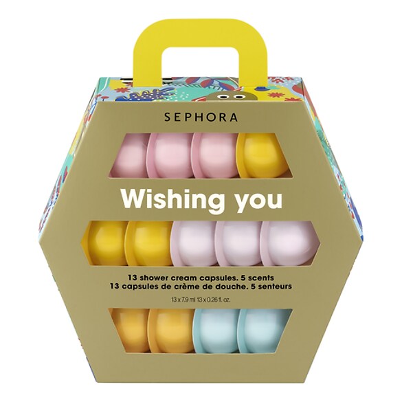 13 Capsulas de crema de ducha - Wishing You, Sephora Collection